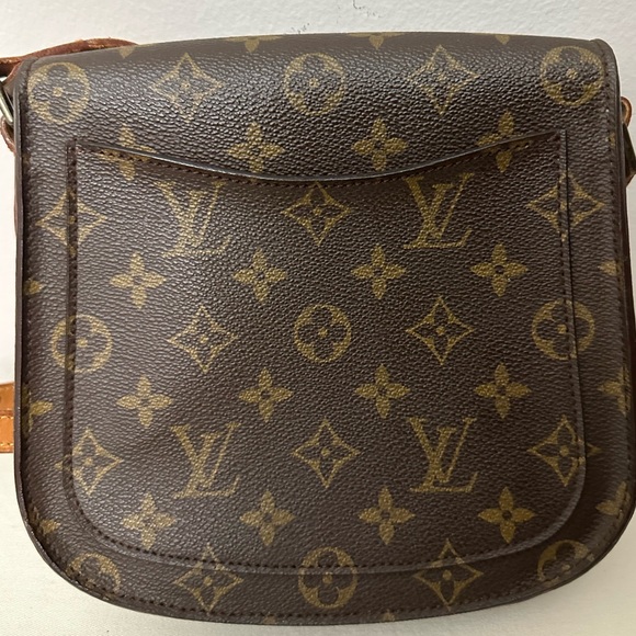 Authentic LOUIS VUITTON Monogram Saint Cloud MM Shoulder Bag Stunning Condition - Picture 3 of 16